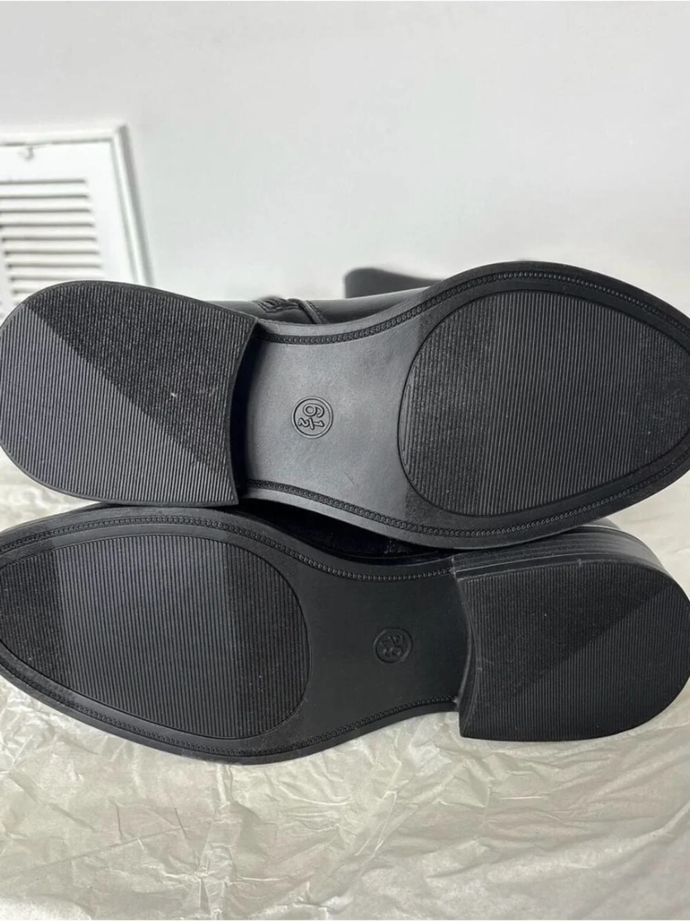 a new day Black Over-the-Knee Flat Riding Boots